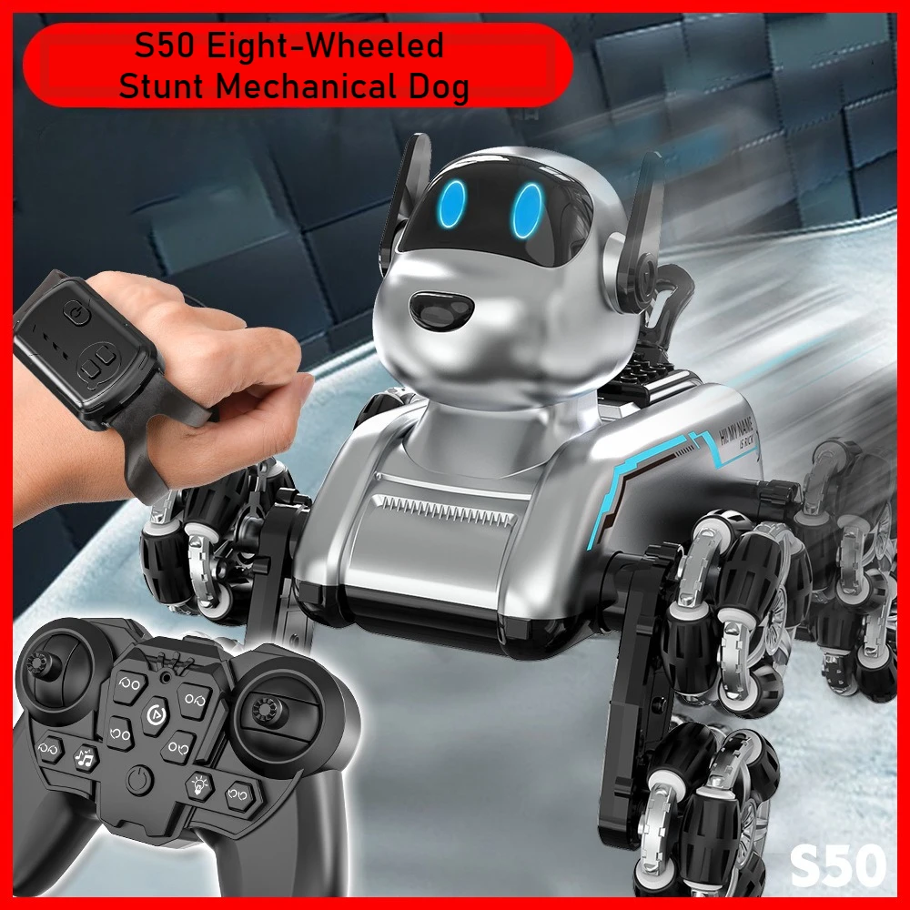 Remote Control Toys - S50 Intelligent Robot Dog Gesture-Sensing Shape-Shifting