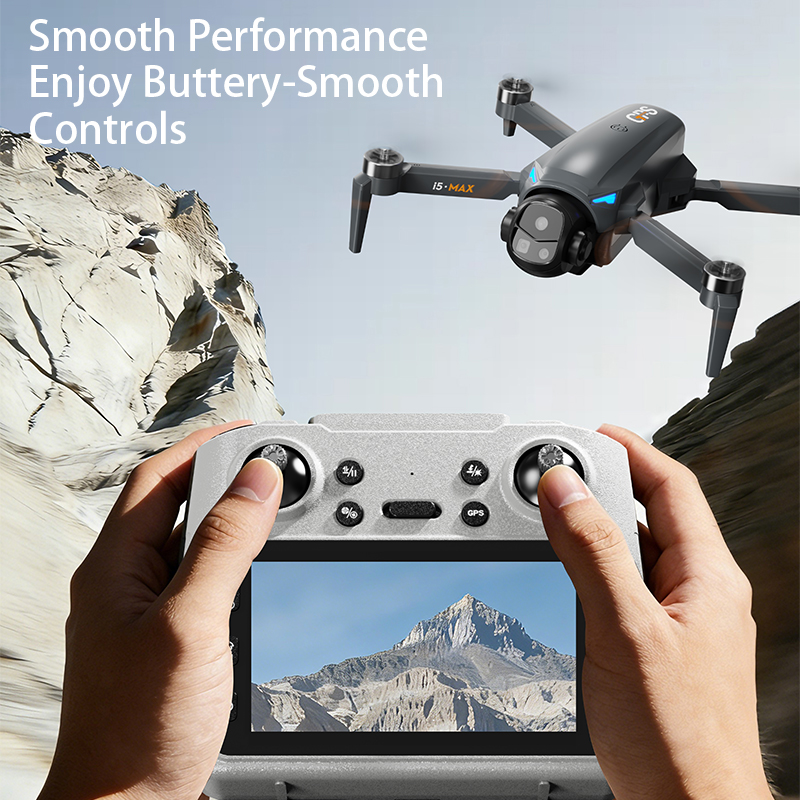 Original i5 MAX GPS Obstacle A - Fpv Brushless Rc Drone 4K ulasan dan harga