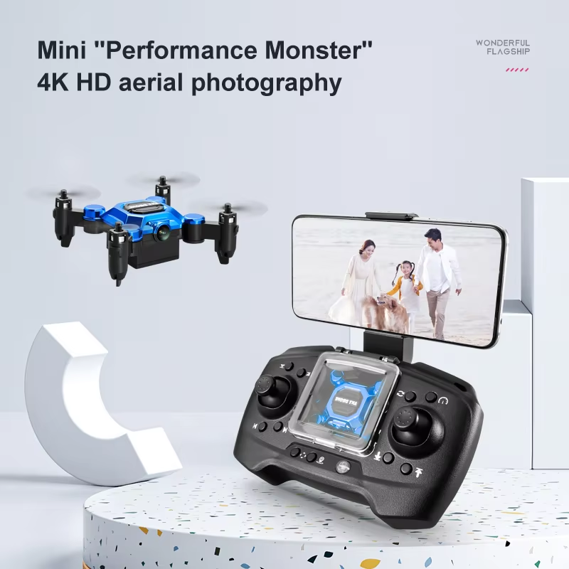 SNQP K04 Mini Foldable Drone 4 - Fpv Brushless Rc Drone 4K ulasan dan harga
