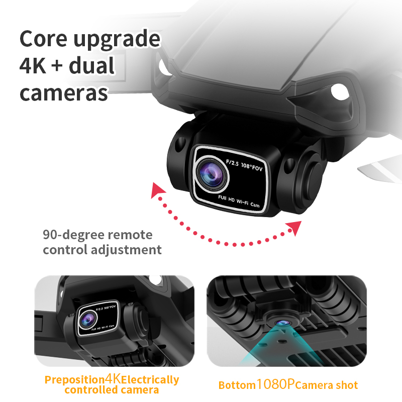 L900 PLUS GPS Drone 4K Profess - Fpv Brushless Rc Drone 4K ulasan dan harga