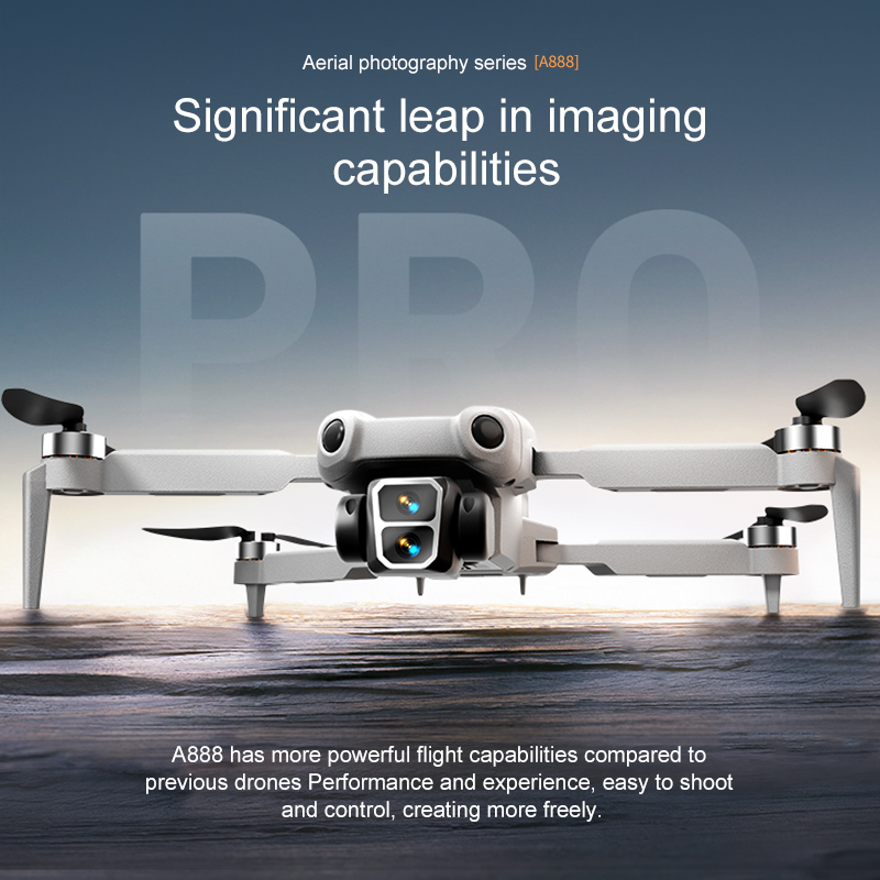 Original A888 GPS FPV Drone Fo - Fpv Brushless Rc Drone 4K ulasan dan harga