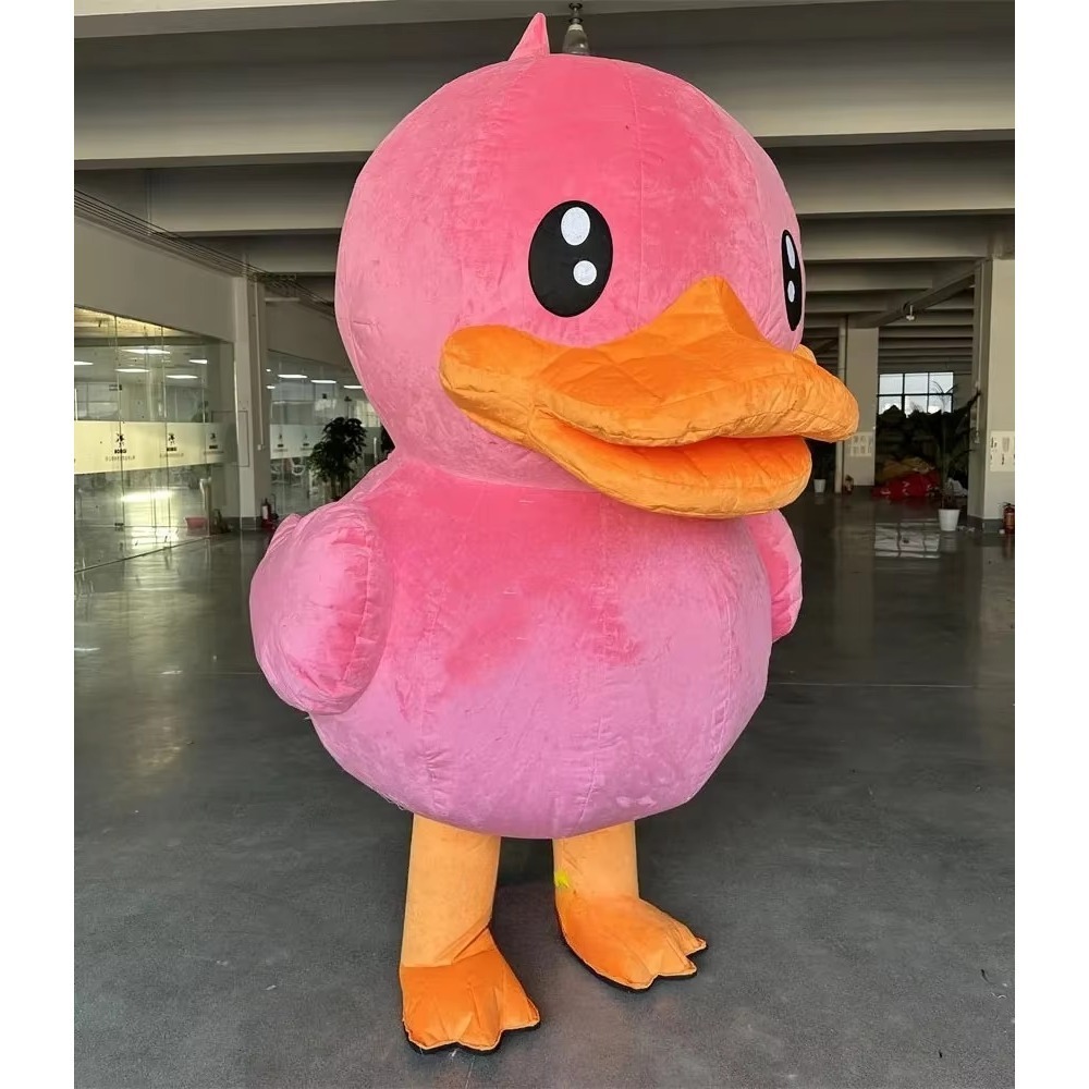 Inflatable Duck Mascot Costume - Dolls ulasan dan harga