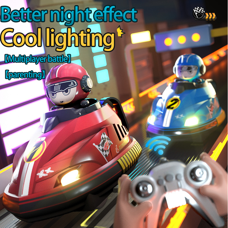 2 Player RC Bumper Car Toy Rem - Remote Control Toys ulasan dan harga